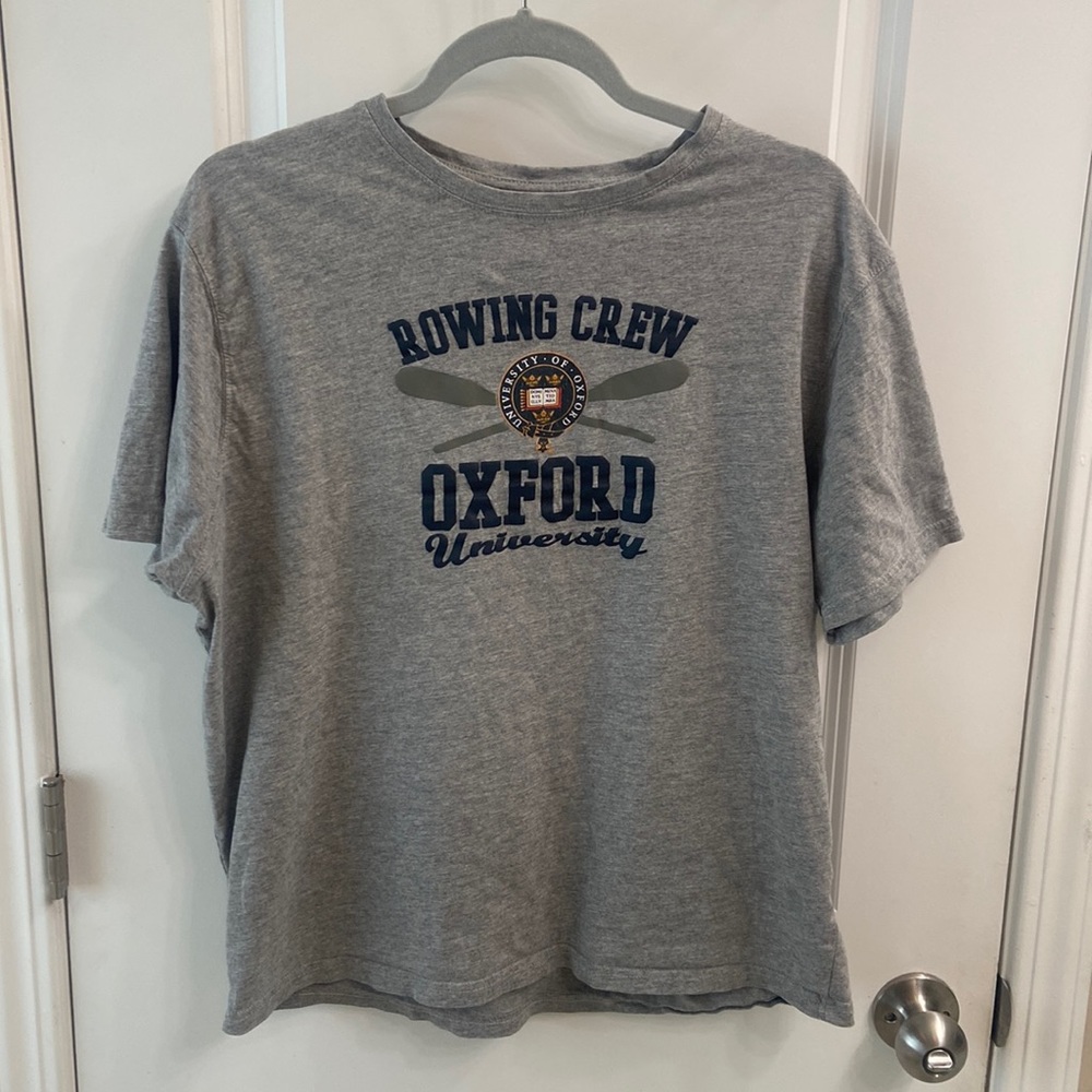 Oxford University Rowing Crew T-shirt Official Product Size L fits like Medium